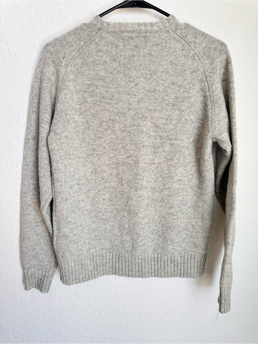 Beams Plus 5 Gauge Crew Knit Wool Crewneck Sweater Japanese Men’s Small - Picture 11 of 12